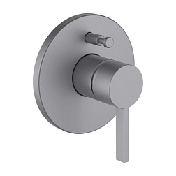 Лицевая часть встраиваемого смесителя Kartell by laufen матовый, 2 функции, стальной цвет, Laufen 3.2133.6.090.000.1 Laufen